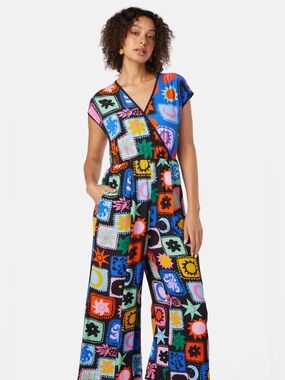 NWT Gorman Summer Swirl Pantsuit
